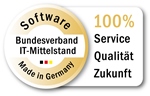 Gütesiegel „Software Made in Germany“ vom Bundesverband IT-Mittelstand e.V.